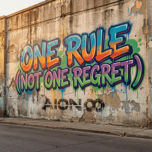 One Rule (Not One Regret)
